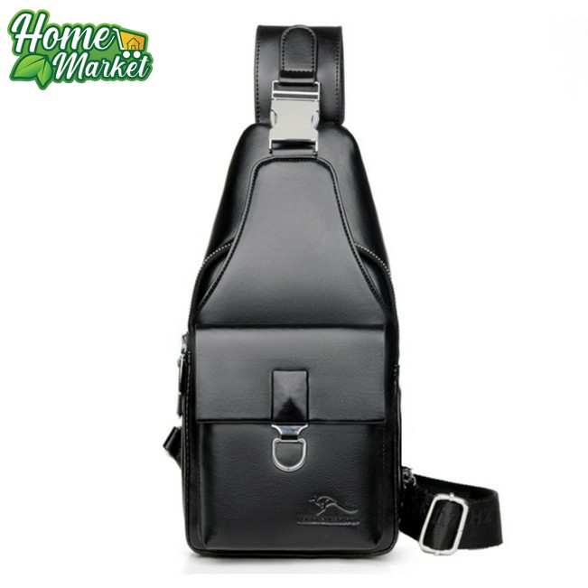 ( Hàng Hot )Túi đeo chéo nam thời trang da trơn cao cấp chống thấm nước phong cách thời trang | BigBuy360 - bigbuy360.vn