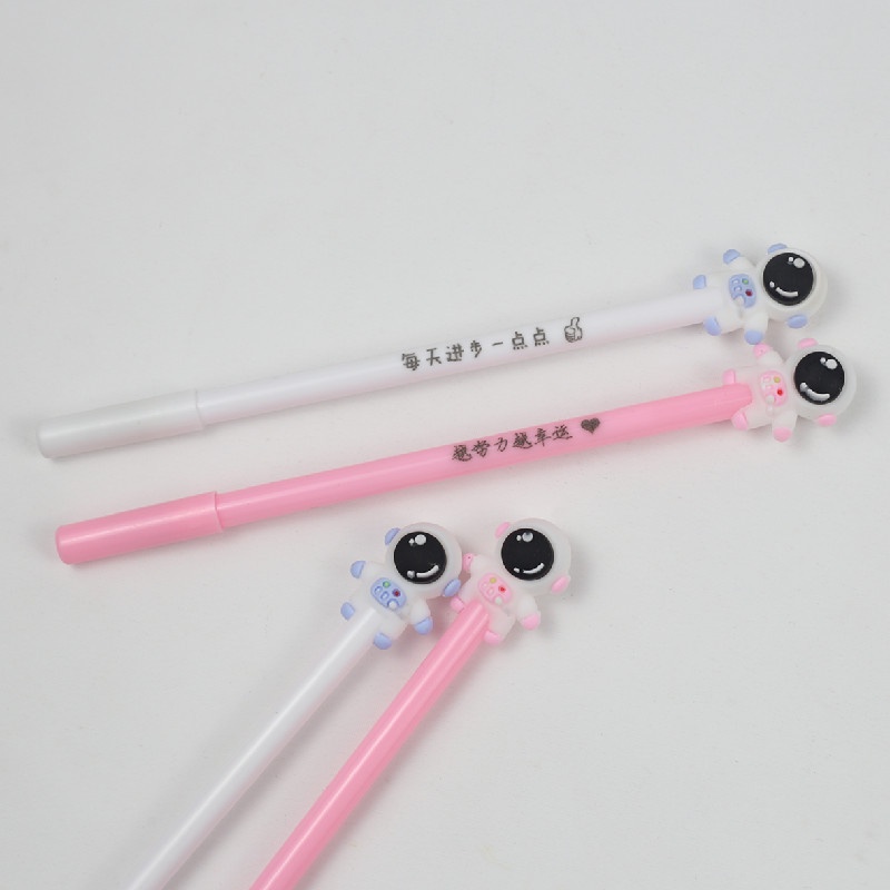 1 Bút Mực Nước Ngòi 0.5mm In Hình Phi Hành Gia Dễ Thương