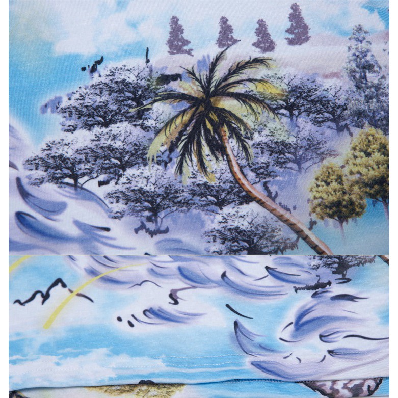 Áo GD bigbang MAMA họa tiết biển cả