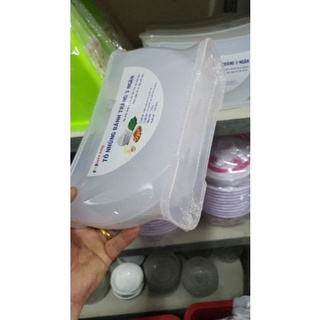 Tô nhúng bánh tráng 3 ngăn
