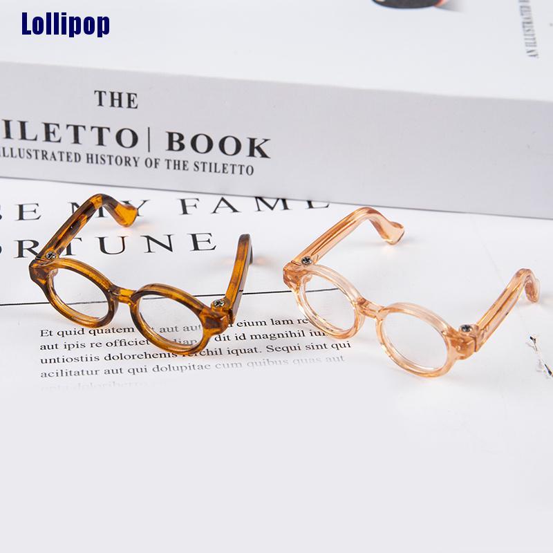 Mắt kính mini 4.5cm thiết kế dễ thương cho búp bê 1/6 1/8 1/12