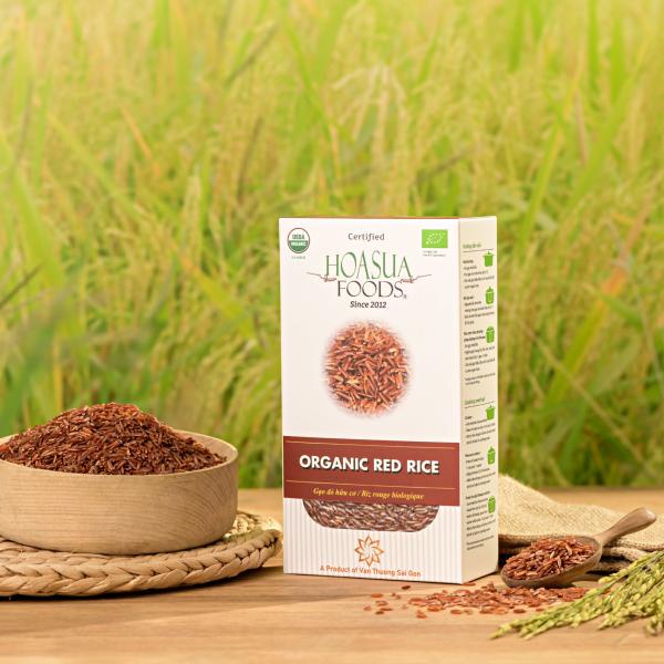 Gạo lứt đỏ hữu cơ Hoa sữa 1kg