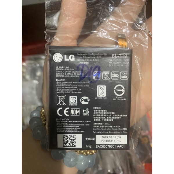 Pin LG BL-T19 ( Nexus 5X) xịn 100% có bảo hành
