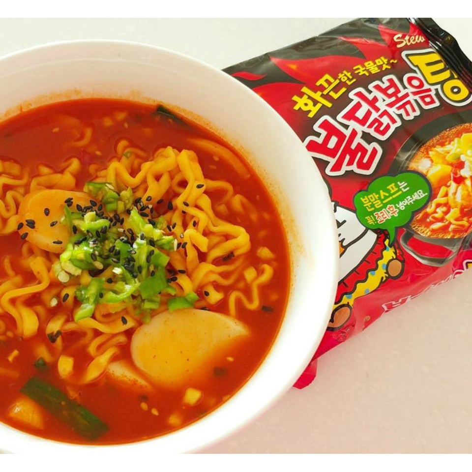 Mì cay Samyang đủ vị