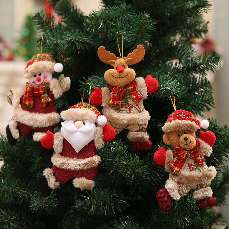 Phụ kiện treo trang trí cây thông Noel kiểu dáng xinh xắn
