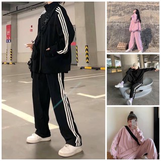 Set bộ thể thao 2 sọc viền đang HOT