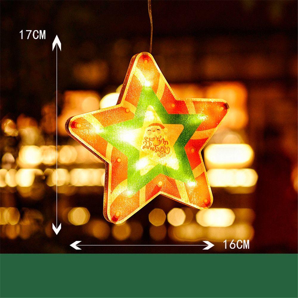 Đèn LED Trang Trí Cây Thông Noel Hình Ông Già Noel Người Tuyết