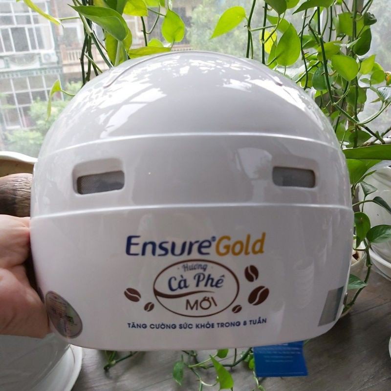 Mũ bảo hiểm protec hàng khuyến mại sữa Ensure