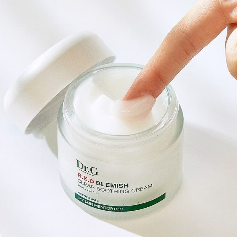 Kem dưỡng da dầu mụn DR.G RED BLEMISH CLEAR SOOTHING CREAM