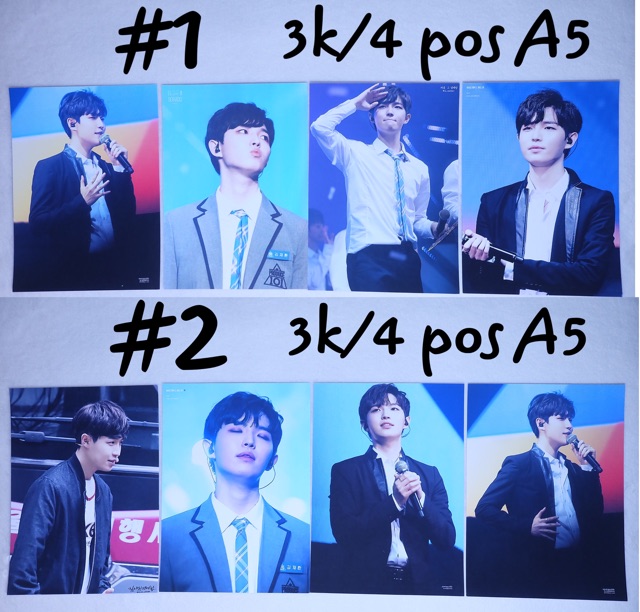 (Có sẵn) Sale poster A5 Minhyun / Jaehwan | BigBuy360 - bigbuy360.vn