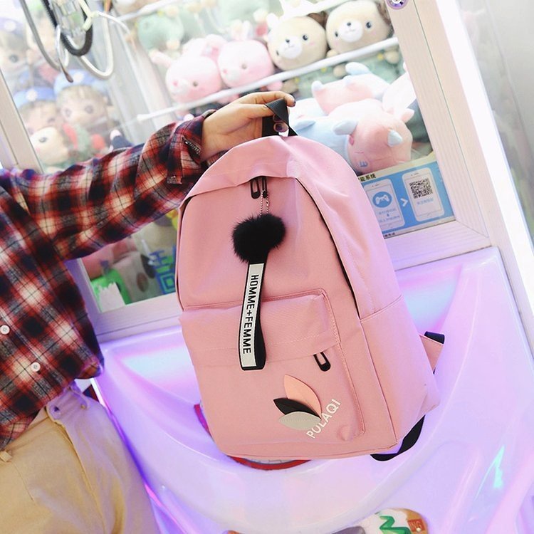 Ba Lô Đi Học / Du Lịch Sức Chứa Lớn Thời Trang Hàn Quốc Cho Nữ