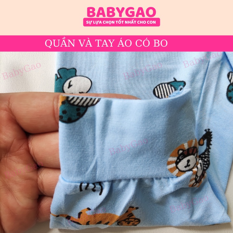 Đồ Bộ Bé Trai Bé Gái Vải Thun Lạnh Siêu Mát Minkymom, Bộ Dài Tay Thu Đông Cho Bé Mặc Nhà Ngủ Máy Lạnh BabyGao