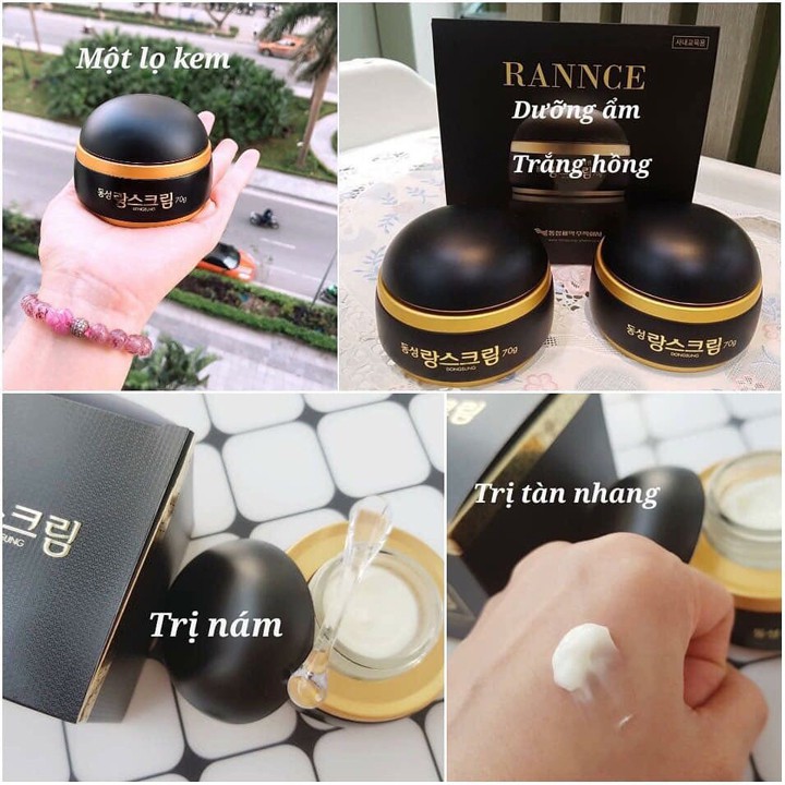 Kem Nám Dongsung FREESHIPKem Dongsung Rannce Cream 10g dưỡng trắng da xóa mờ nám tàn nhang