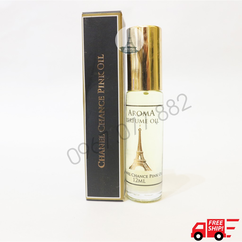 Tinh Dầu Nước Hoa Aroma Chance Pink 12ml - Nữ tính, nhẹ nhàng, trang nhã