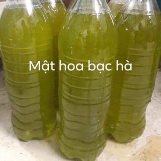 Mật ong hoa bạc hà 1lit nguyên chất