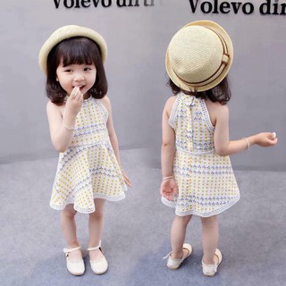 Váy yếm ren QCCC cho bé