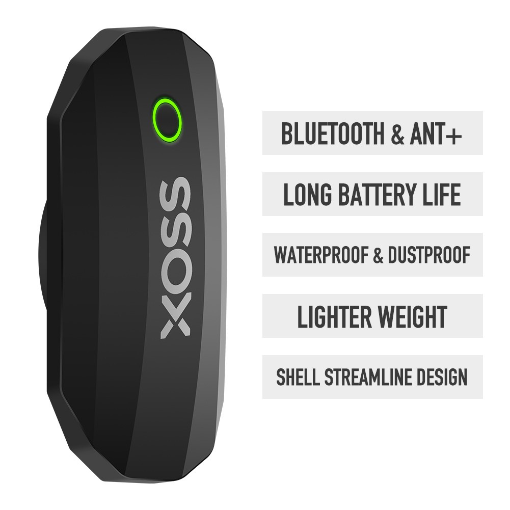 XOSS Dây đeo ngực Màn hình nhịp tim Bluetooth 4.0 không dây Nhịp tim