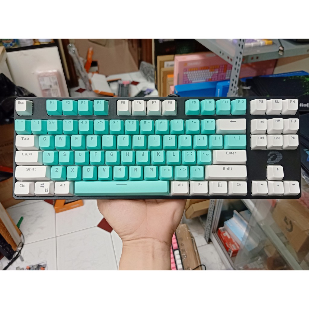 Bàn phím cơ DAREU EK880 led RGB bản Mix keycap Pbt nhiều màu đa dạng mẫu