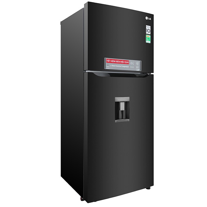 [Mã ELMS5TR giảm 5% đơn 5TR] D422BL - Tủ lạnh LG Inverter 393 lít GN-D422BL