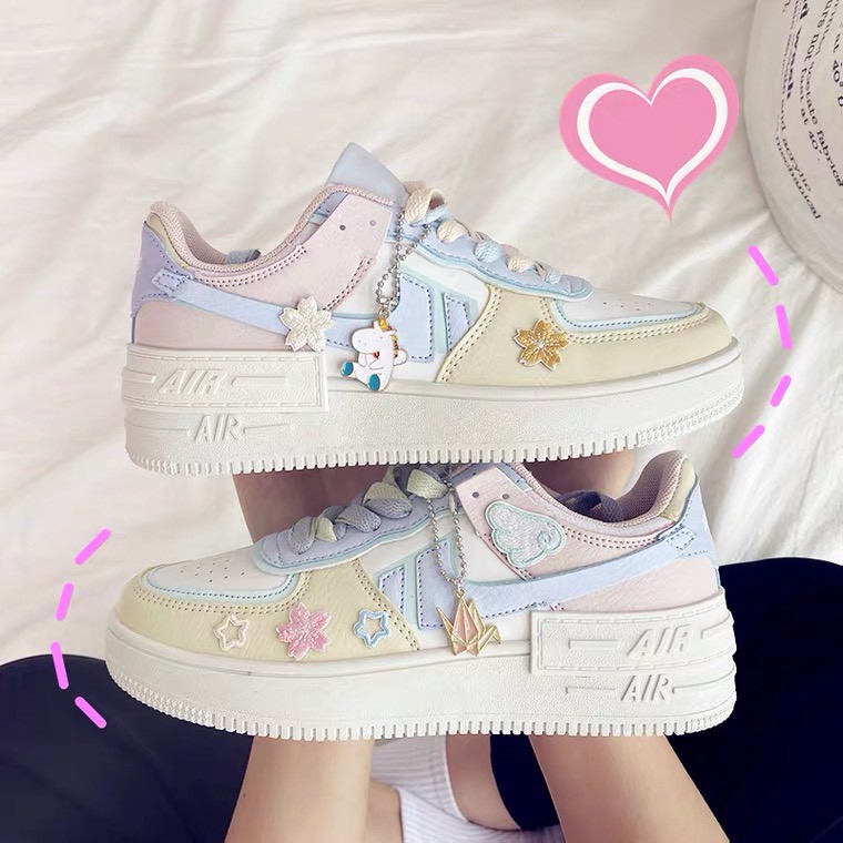 Giày thể thao nữ Hoa Cúc đế cao giày sneaker af shado phiên bản giới hạn G DRAGONN CAMSTORE  Hàng mới về hottrend 2020