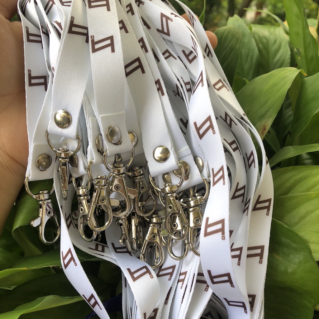 Dây đeo thẻ in ấn theo yêu cầu, nhận làm mẫu dây đeo thẻ giá rẻ cho học sinh, sinh viên, nhân viên văn phòng