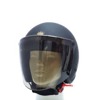 Kính flat gắn nón bảo hiểm 3/4