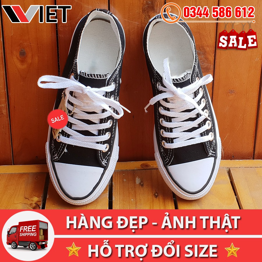 [FREE SHIP TOÀN QUỐC] Giày Thể Thao CV Chuck 2 Đen Trắng Giá Rẻ