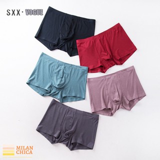 New 2020 Quần Đùi Sịp Boxer Trunk Nam Lót đáy Viscose Thông Hơi Thắt Lưng Thun Cao Cấp ZK SM-1024 - Hàng Nội Địa Trung