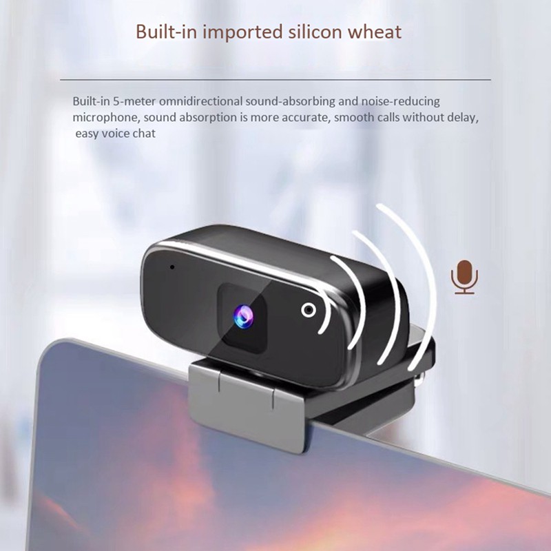 Webcam 1080p Hd Máy Tính Với Micro Usb