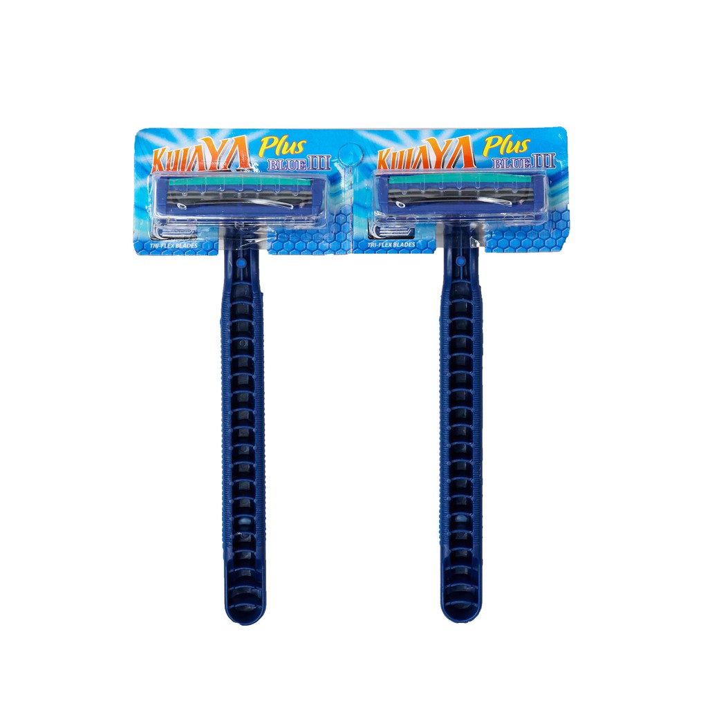 Dạo Cao Râu Kujaya Cán Nhựa Ba Lưỡi Cùng Dải Bôi Trơn Cạo Êm Hơn  - yomani