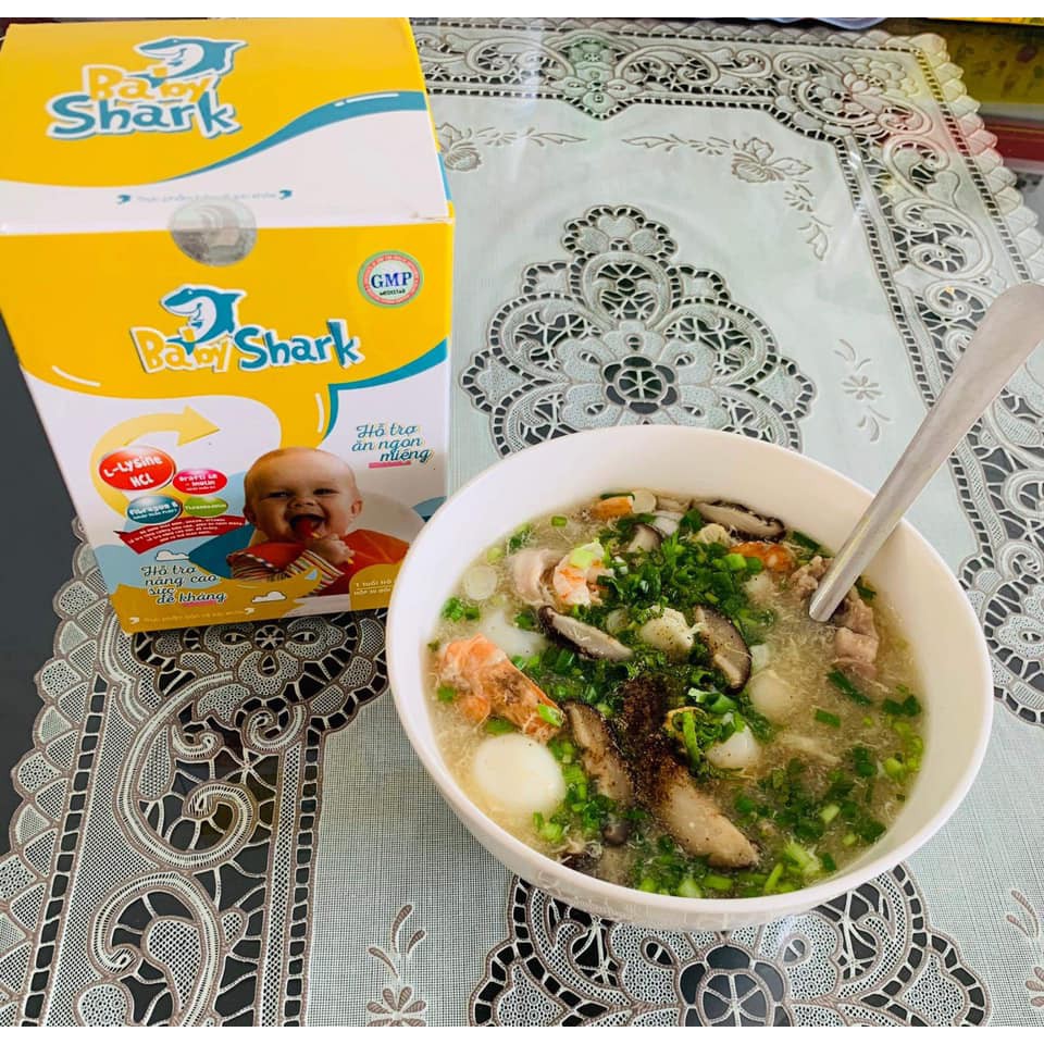 5 Hộp Baby Shark - Tăng cường hệ tiêu hóa, tăng cân cho trẻ