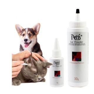 Bột nhổ lông tai cho thú cưng petis