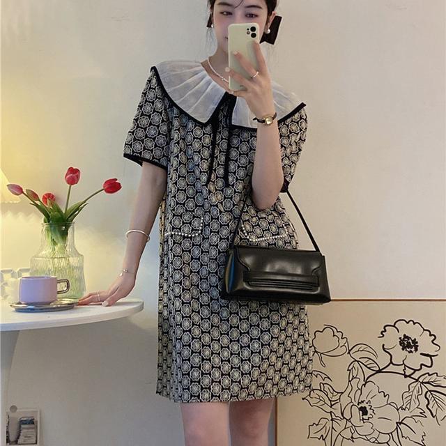 Xiaoxiang Đầm Thêu Hạt Cao Cấp Thời Trang Mùa Hè Dành Cho Nữ