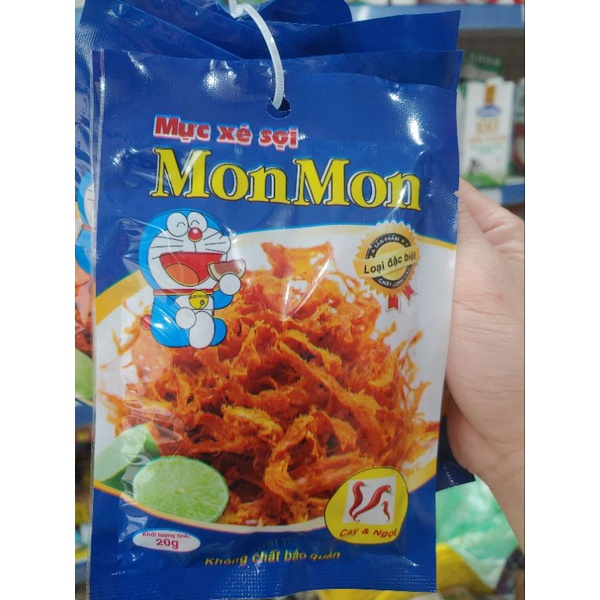 Mực xé sợi Mon Mon 20g