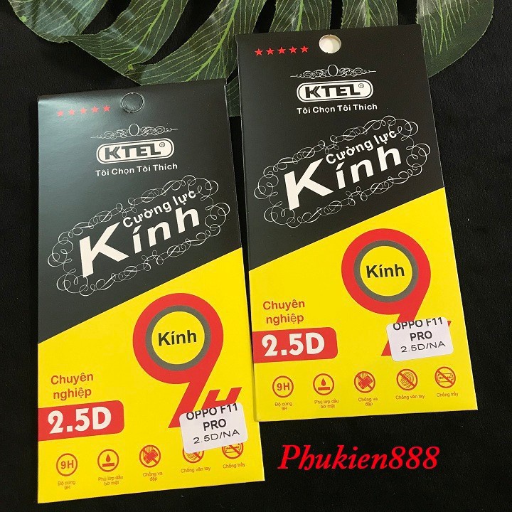 Kính Cường lực 2.5D OPPO A7 Full Keo Màn Hình - Màu Đen - với độ cứng 9H