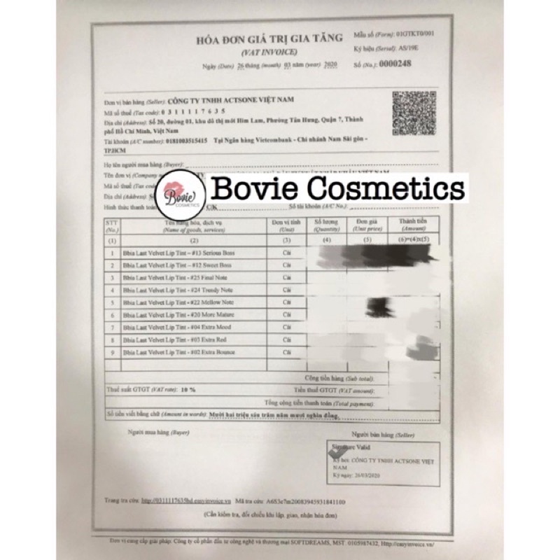 Son Kem lì Black Rouge Air Fit Velvet Tint A06 / A12 / BBIA 25 / BBIA 36 / BBIA 38