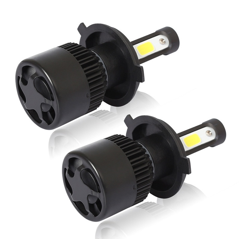 Đèn LED Tự Động S2 Đèn Pha Ô Tô Xe Máy Bóng 8000LM 6500K Cho 9 V-36 V 200M Phạm Vi Chiếu Sáng