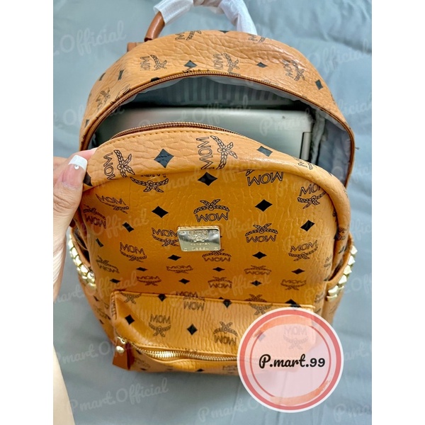 Balo MOM size 35cm vừa A4 và LAPTOP nội địa Trung chất da sịn