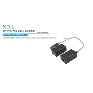 BỘ KHUẾCH ĐẠI USB QUA LAN DTECH DT-5015