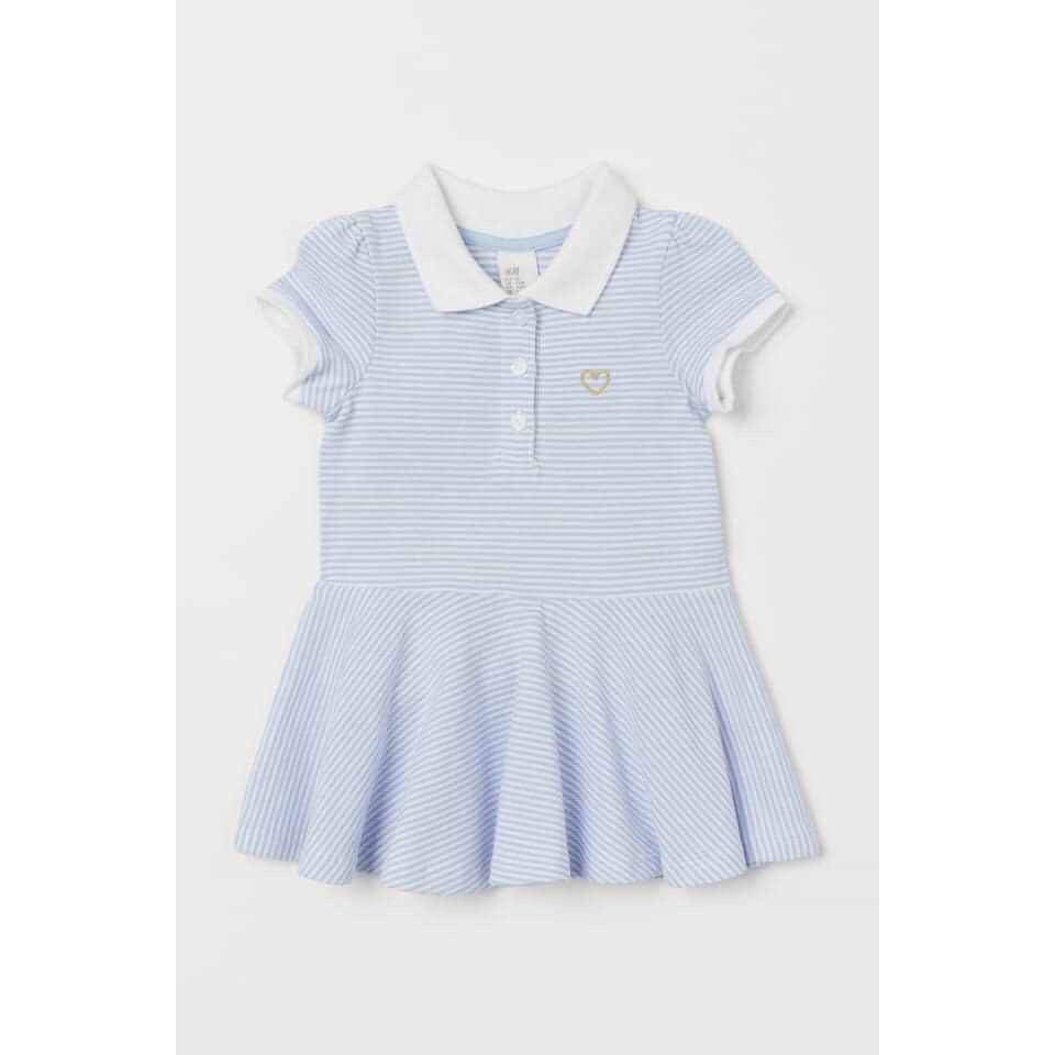 Váy polo kẻ sọc
