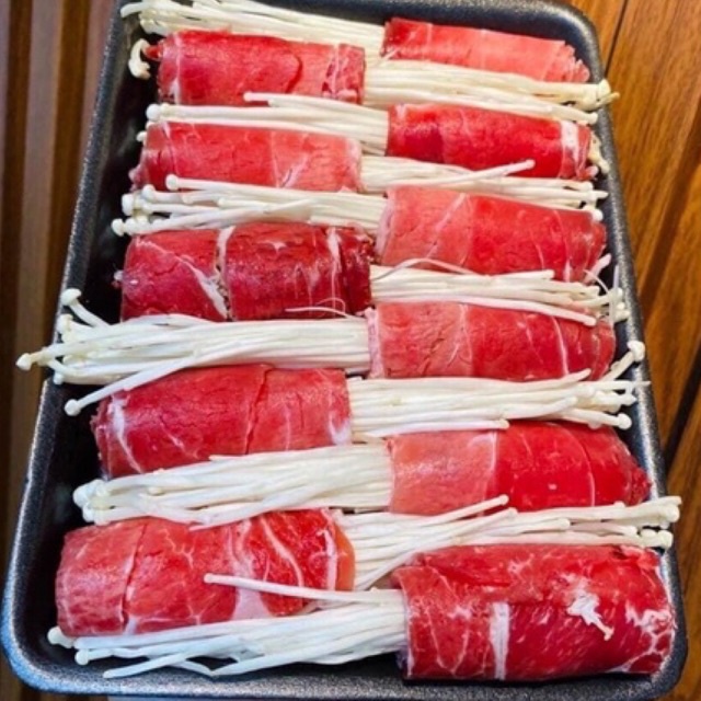 (CỰC RẺ) ba chỉ bò Mỹ thơm ngon khay 500gr