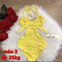 Bộ tắm liền thân bé gái