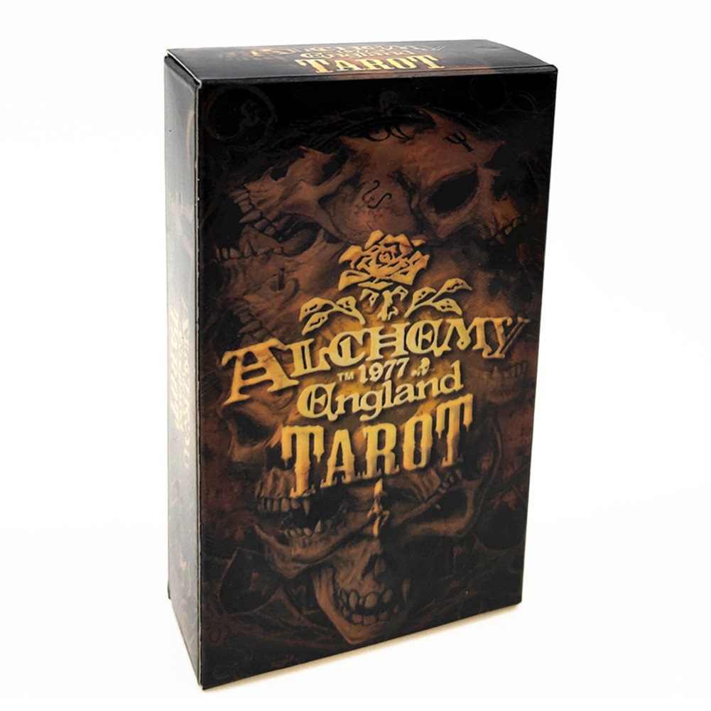 Aiary 78PCS Party and Household Use Tarot Cards Deck Fantasy Gothic Tarot Cards for Alchemy 1977 England