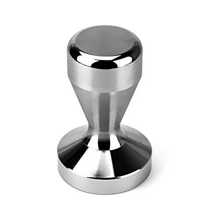 Tamper nén cà phê máy espresso tay cầm Inox 58mm - Dụng cụ cafe