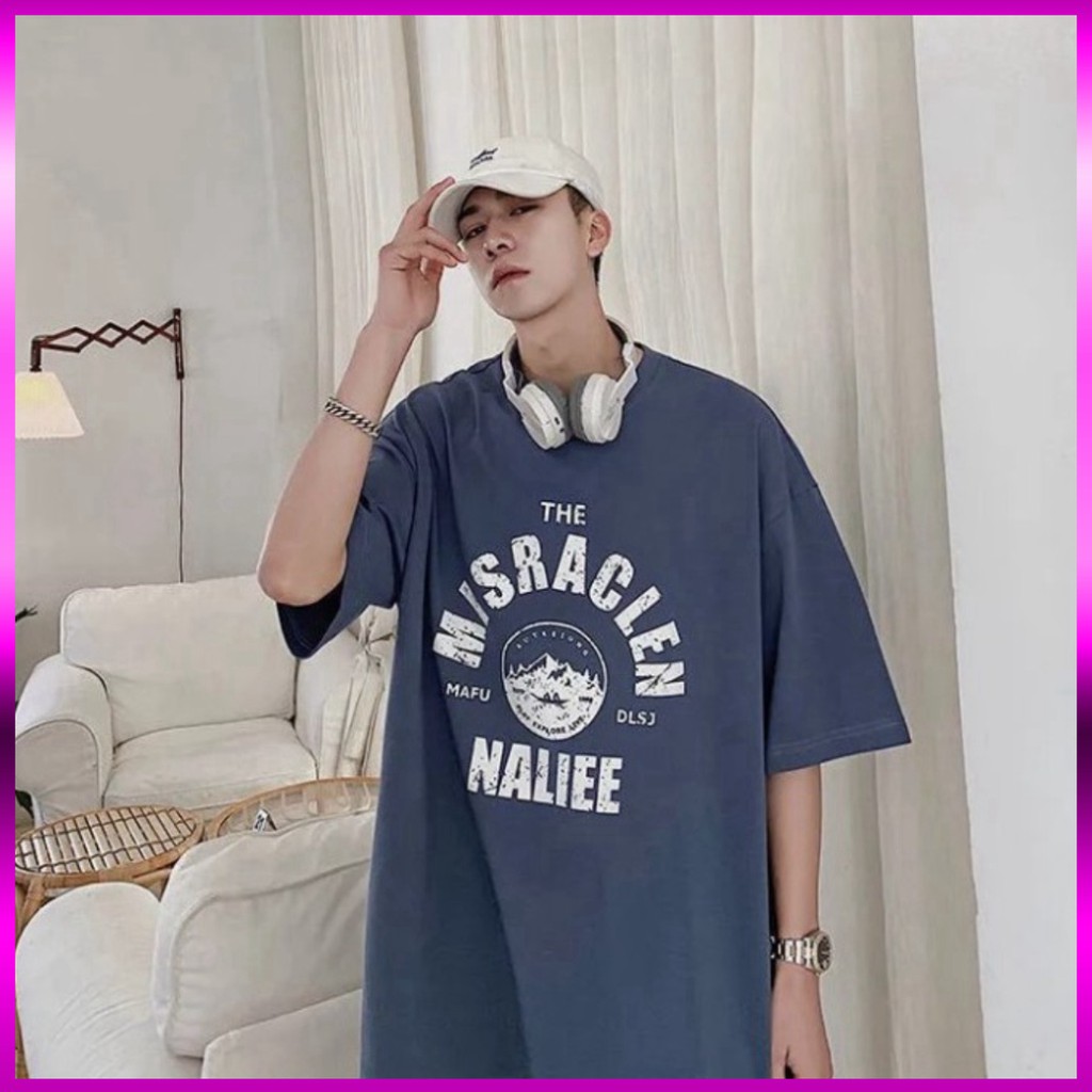 Áo Thun Tay Lỡ Misraclen Form Rộng Siêu Hot🍁 Unisex nam nữ đều mặc được | BigBuy360 - bigbuy360.vn