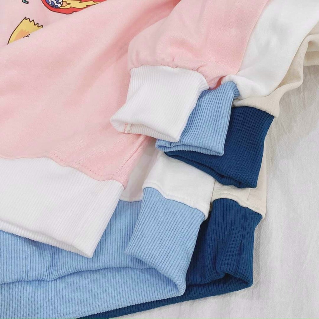 Áo Khoác Nỉ Sweater Cho nam Cho nữ và Cặp Đôi  Có 3 Màu,Form rộng Unisex