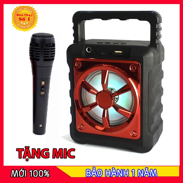 loa kẹo kéo karaoke bluetooth, loa bluetooth có mic giá rẻ, loa kẹo kéo karaoke blu