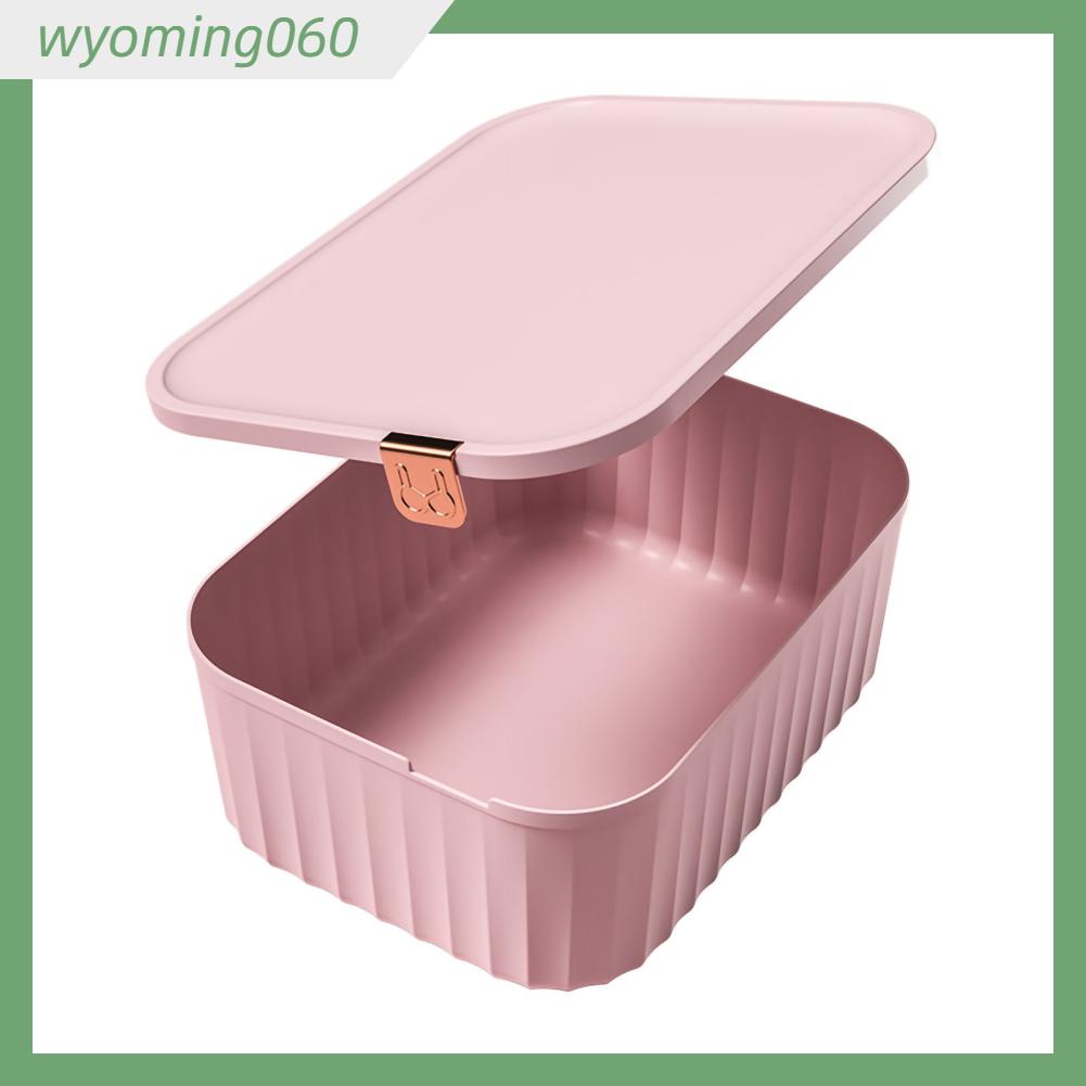 Wyoming060 Vớ Hộp lưu trữ Loại ngăn kéo Hộ gia đình 3 trong 1 Thiết kế lưới Công suất lớn Giá đựng đồ lót PP