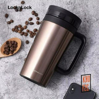 [LocknLock] Ly Giữ Nhiệt Có Lọc inox Pha Cà Phê, Trà Coffee Filter Mug LHC4197 580ml Màu Vàng Đồng - KHOF2C