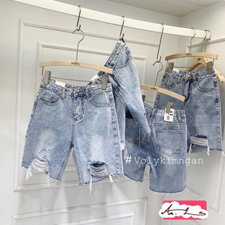 QUẦN SHORT JEAN NGỐ NỮ RÁCH CAO CẤP [An.Lee SHOP]